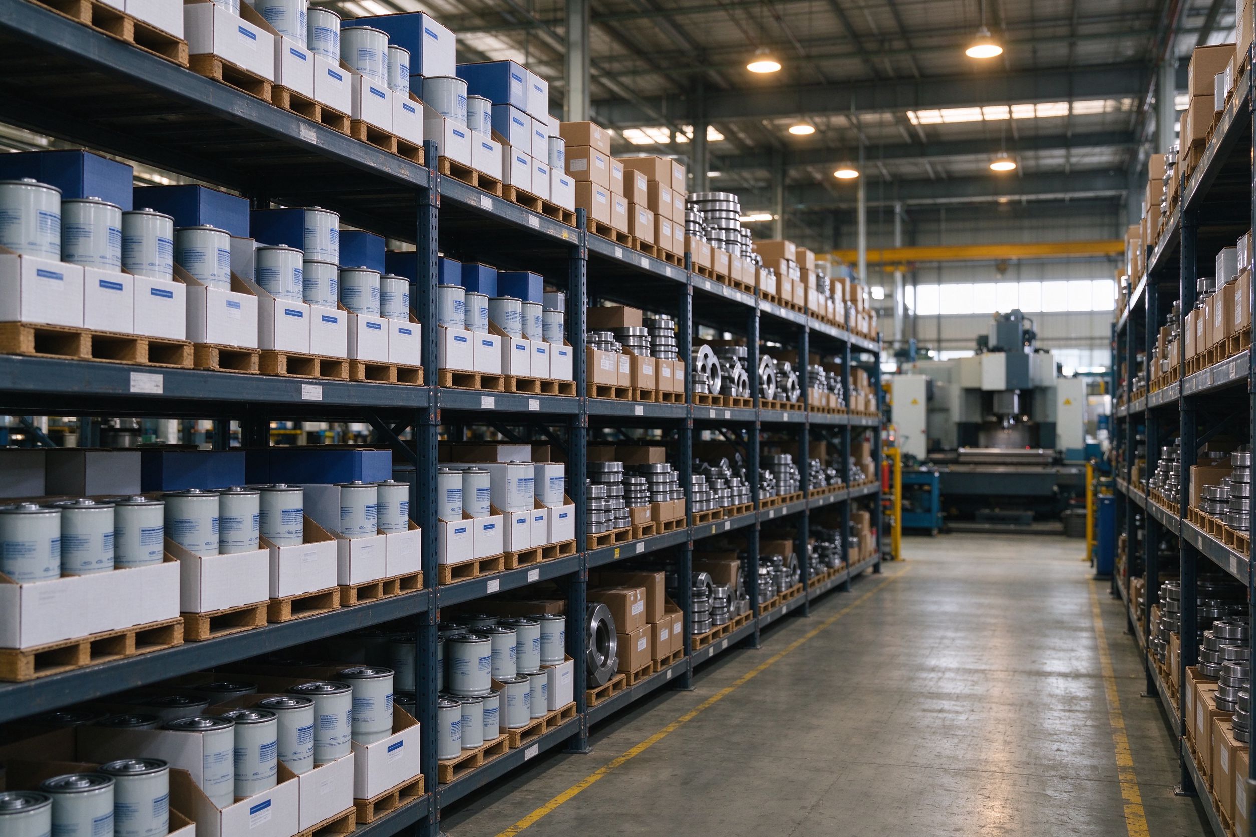 Minpart partner warehouse and production facility